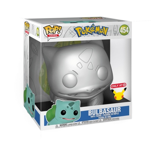 Figurine POP Bulbasaur (Supersized 10'' & Metallic) (Pokémon)